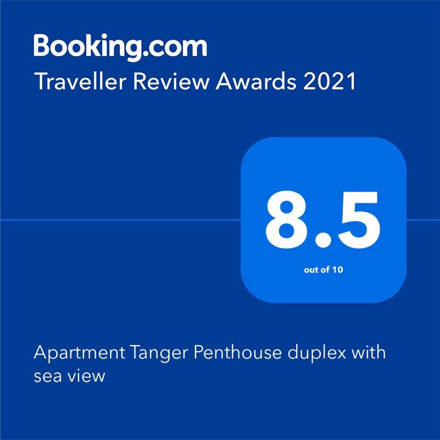 Apartment Tanger Penthouse Duplex With Sea View Exterior foto